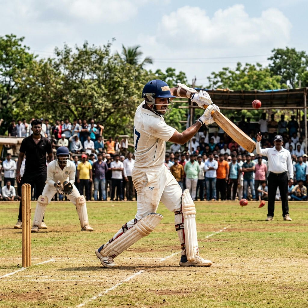 cricket match - related visual guide