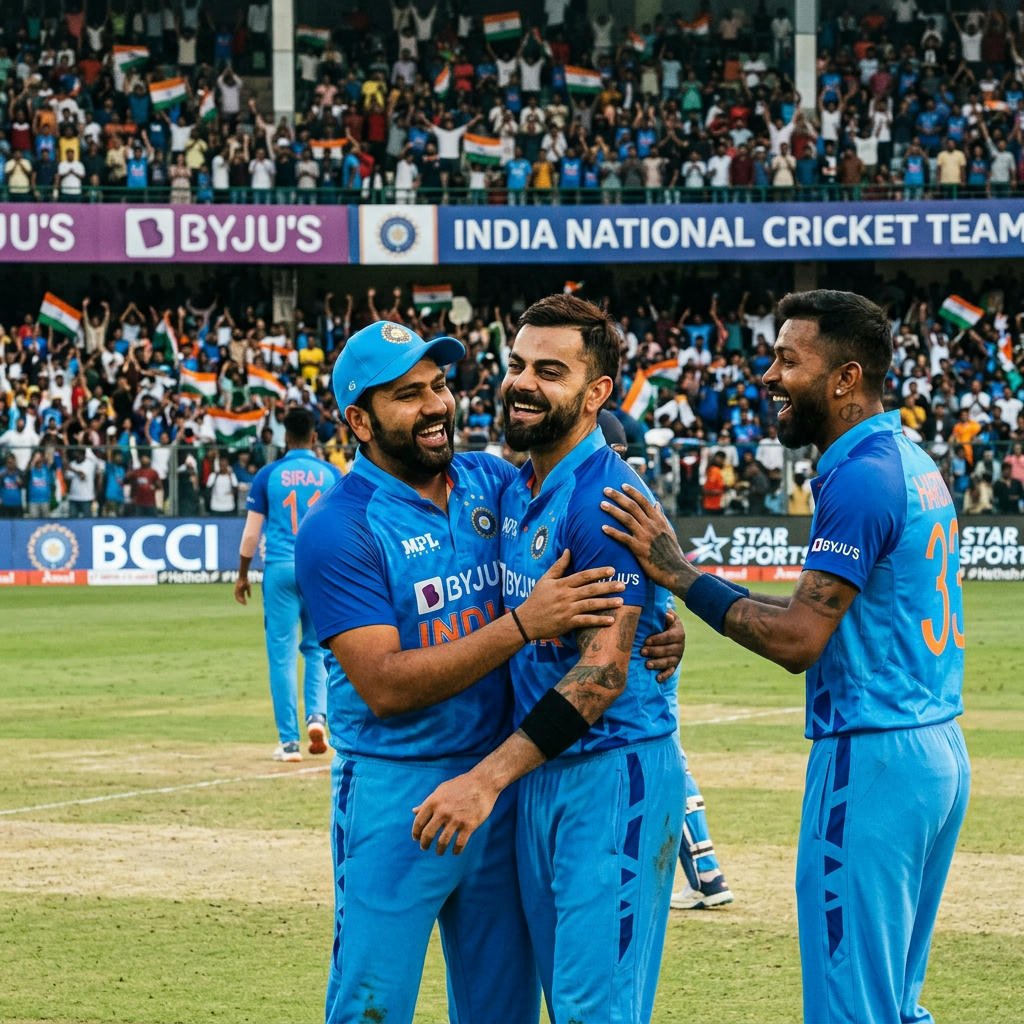 india national cricket team - related visual guide
