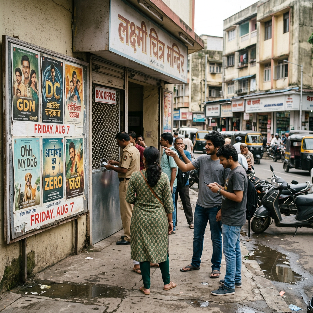 New Friday Movie Releases This Week (August 7): GDN, DC, Ohh My Dog, Aryabhatta Ka Zero, Chao - related visual guide